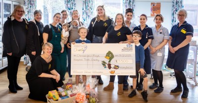 Honey Belles Cheque Presentation